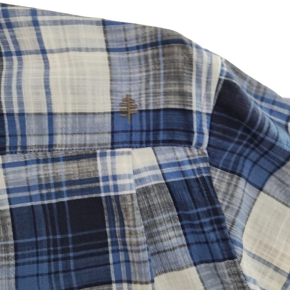 ROYAL ROBBINS men's redwood plaid short sleeve - medium - Picture 7 of 14